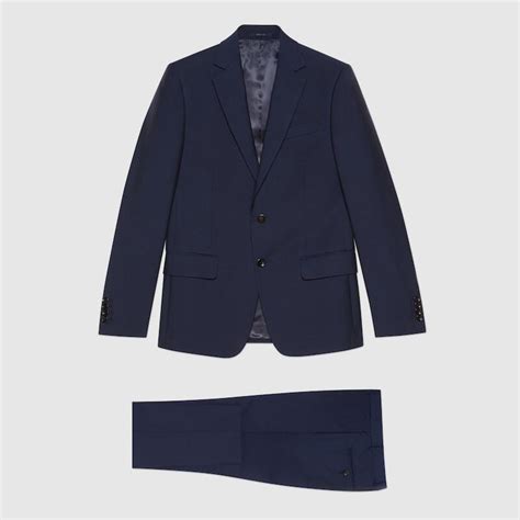 Gucci Slim fit wool mohair suit 